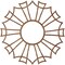 Ekena Millwork Augustus Wood Fretwork Pierced Ceiling Medallion, Walnut, 36"OD x 12 5/8"ID x 1/4"T CMWP36X36X0250AUWA - alternate 3